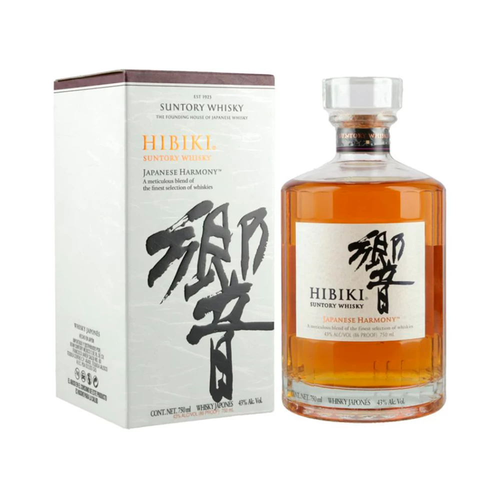 Whisky Japones Hibiki Harmony 750 ml. 1 Whisky Japones Hibiki Harmony 750 ml.