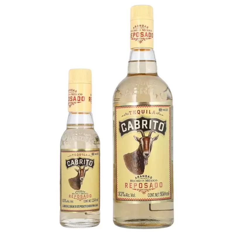 Tequila Cabrito Reposado 950 ml. + 250 ml. 1 TEQUILA CABRITO REPOSADO 950 ml. + 250 ml.
