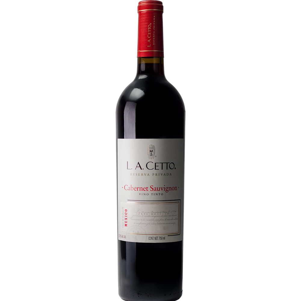 Vino Tinto L.A. Cetto Cabernet Sauvignon Reserva Privada 750 ml. 1 Vino Tinto L.A. Cetto Cabernet Sauvignon Reserva Privada 750 ml.