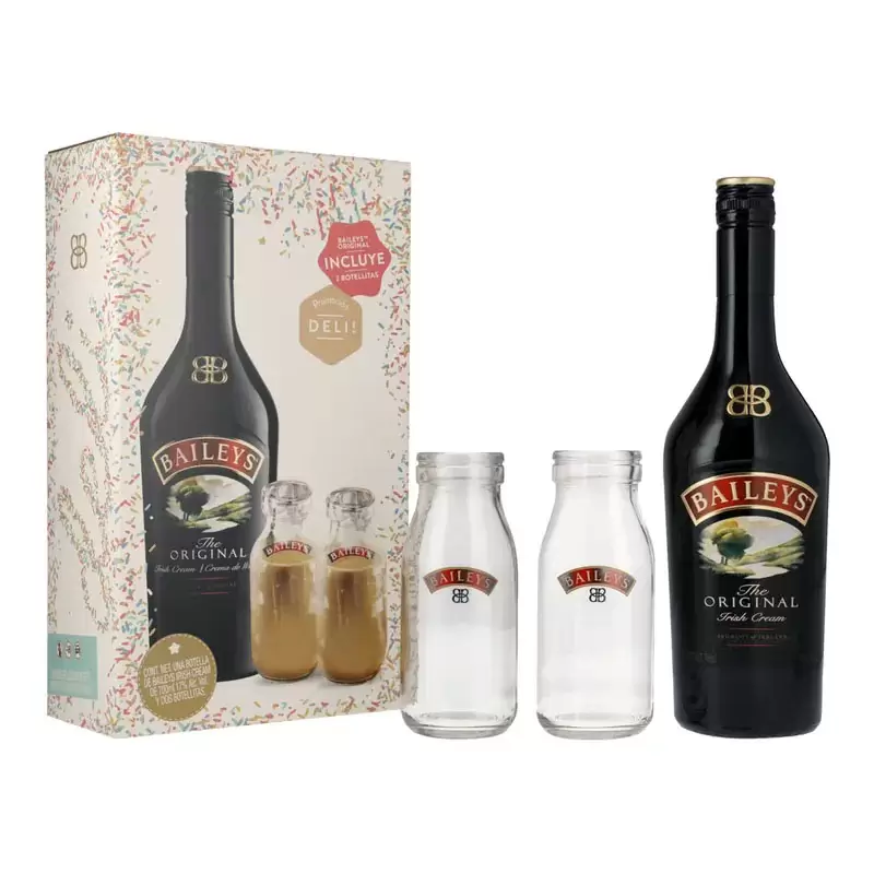 Crema De Whisky Baileys 700 ml. + 2 Vasos Baby 2 CREMA BAILEYS DE WHISKY 700 ml. + 2 VASOS BABY