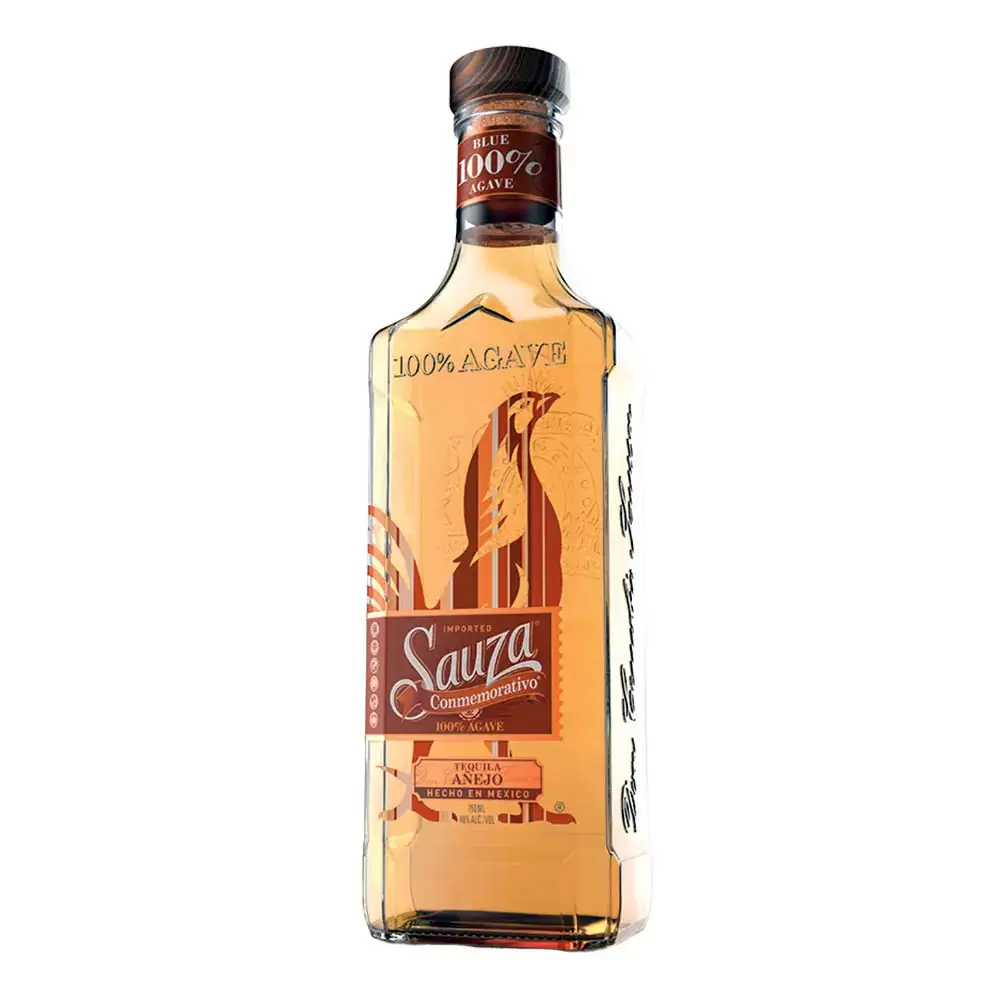 Tequila Sauza Conmemorativo Añejo 750 ml. 1 TEQUILA SAUZA CONMEMORATIVO AÑEJO 750 ml.