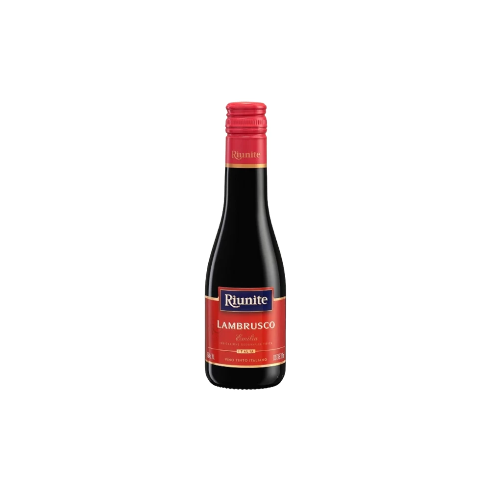 Vino Tinto Riunite Lambrusco 187 ml. 1 Vino Tinto Riunite Lambrusco 187 ml.