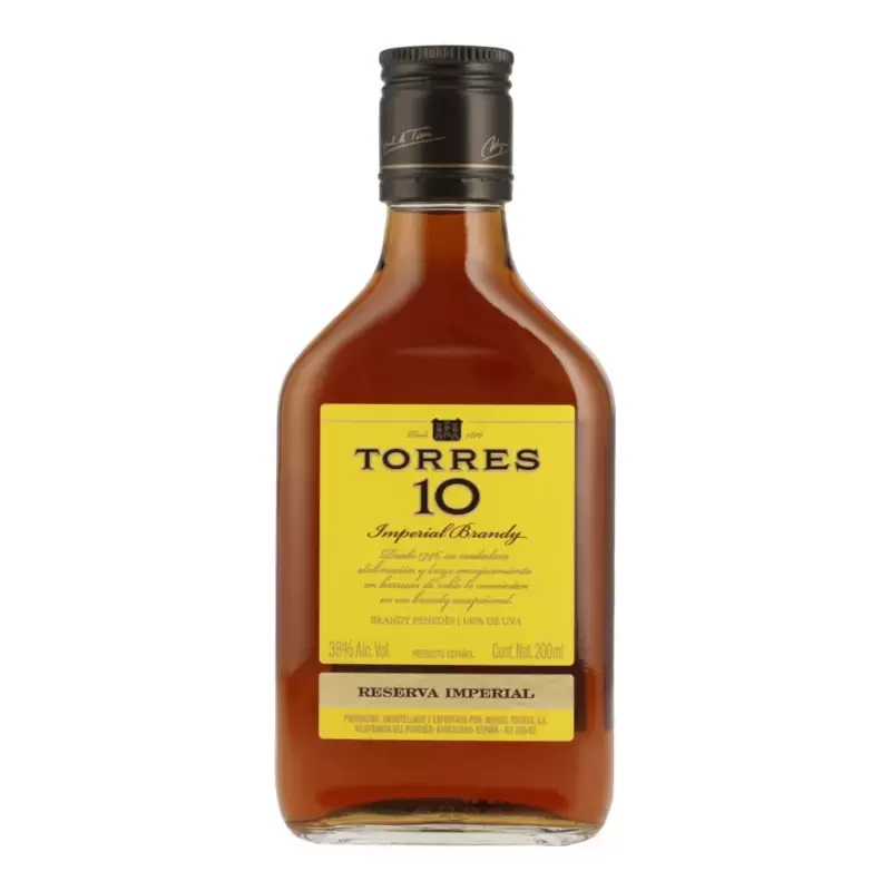 Brandy Torres 10 200 ml. 1 BRANDY TORRES 10 200 ml.