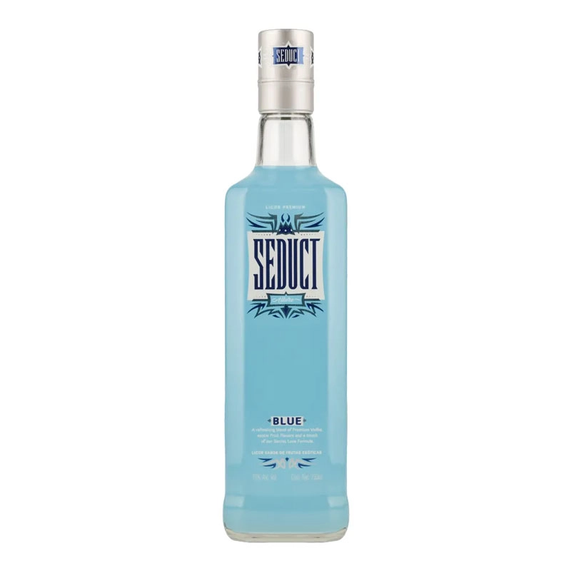 Licor De Vodka Seduct Allure Blue 750 ml. 1 LICOR DE VODKA SEDUCT ALLURE BLUE 750 ml