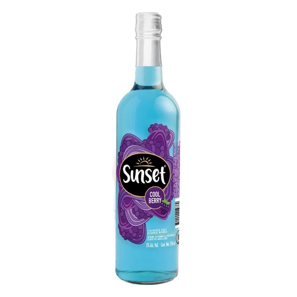 Sunset Cool Berry 750 ml. 1 Sunset Cool Berry 750 ml.