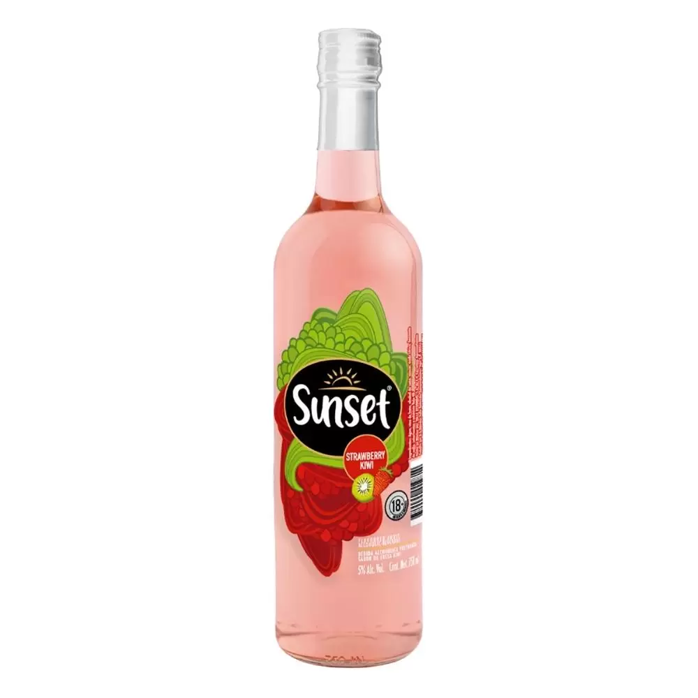 Sunset Fresa-Kiwi 750 ml. 1 Sunset Fresa-Kiwi 750 ml.