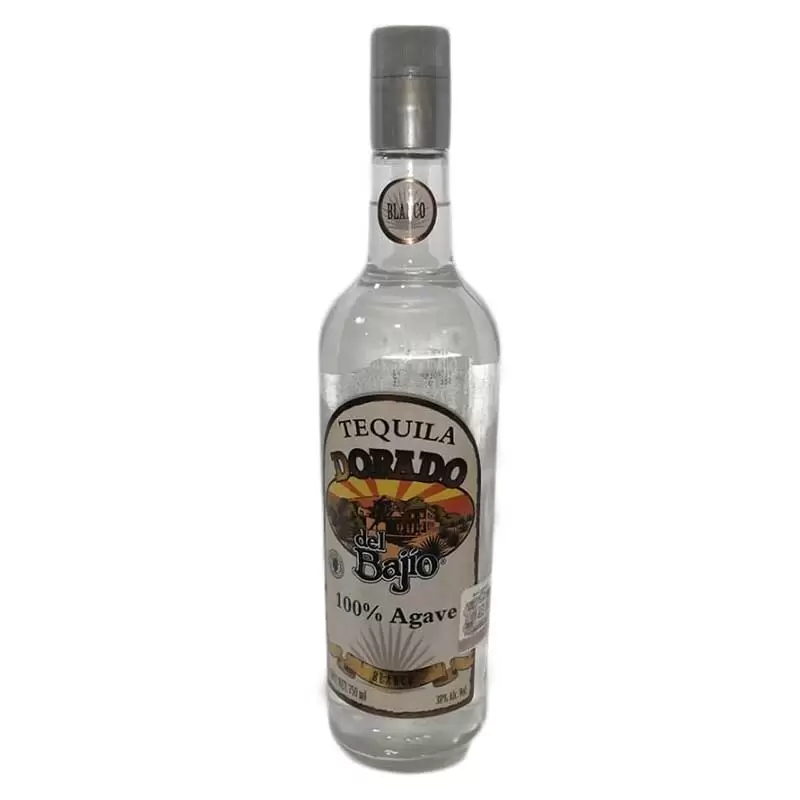 Tequila Dorado Del Bajio Blanco 750 ml. 1 TEQUILA DORADO DEL BAJIO BLANCO 750 ml.