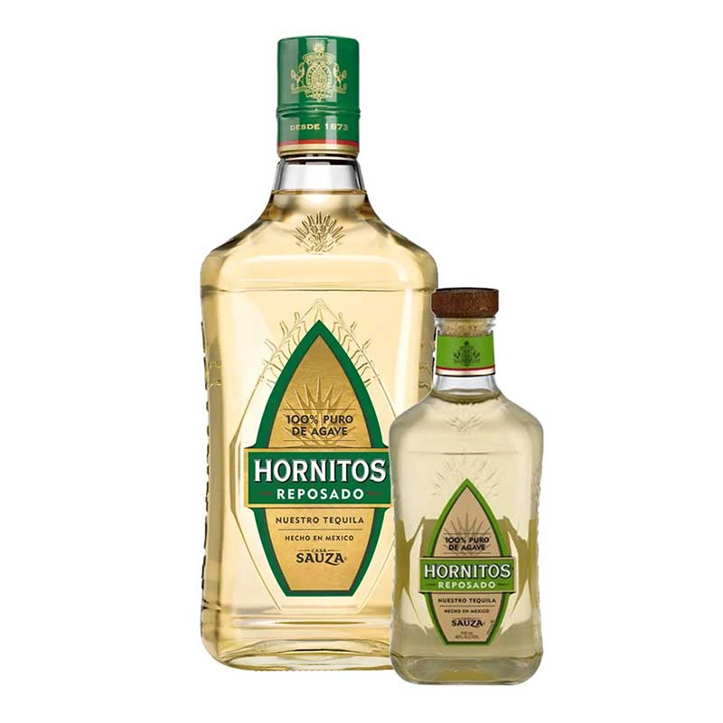 Tequila Sauza Hornitos Reposado 700 ml. + 200 ml. 1 TEQUILA SAUZA HORNITOS REPOSADO 700 ml. + 200 ml.