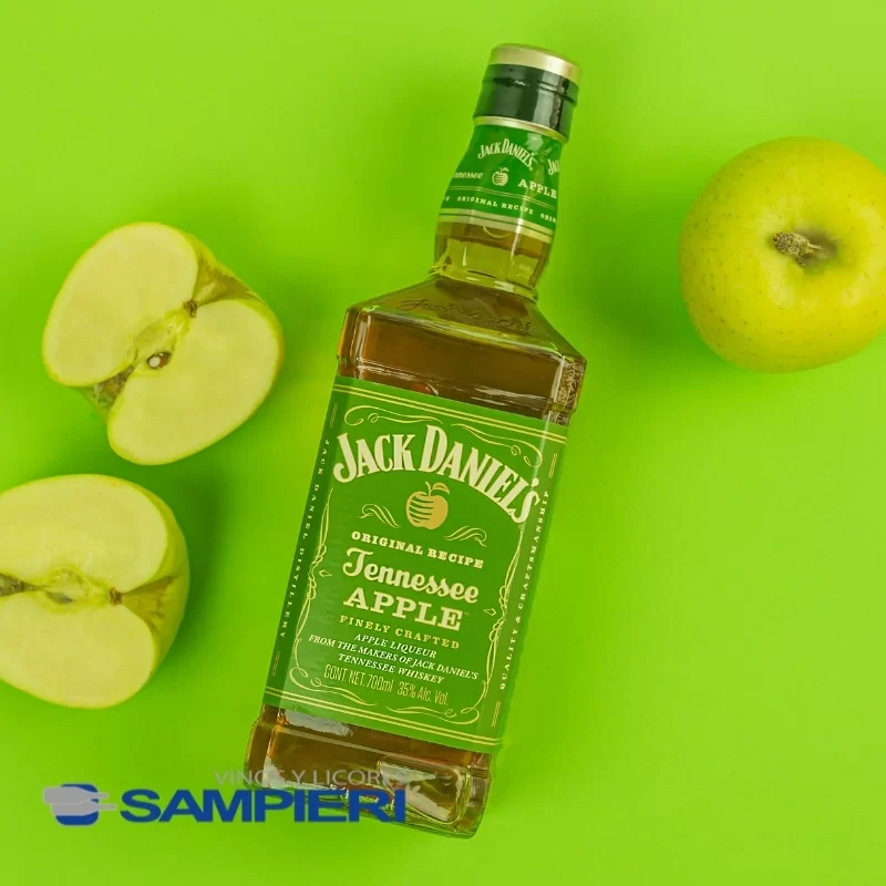 Whiskey Jack Daniels Apple 700 ml. 2 Whiskey Jack Daniels Apple 700 ml.
