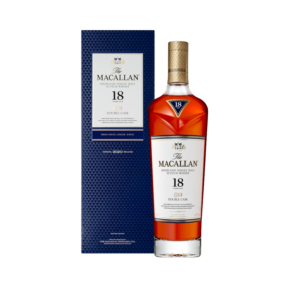 Whisky The Macallan 18 Años Double Cask 700 ml. 1 Whisky The Macallan 18 Años Double Cask 700 ml.