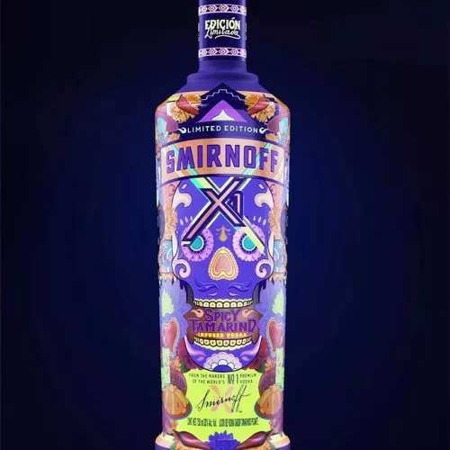 VODKA SMIRNOFF X1 TAMARINDO AZTEC 750 ml. 3 VODKA SMIRNOFF X1 TAMARINDO 750 ml.
