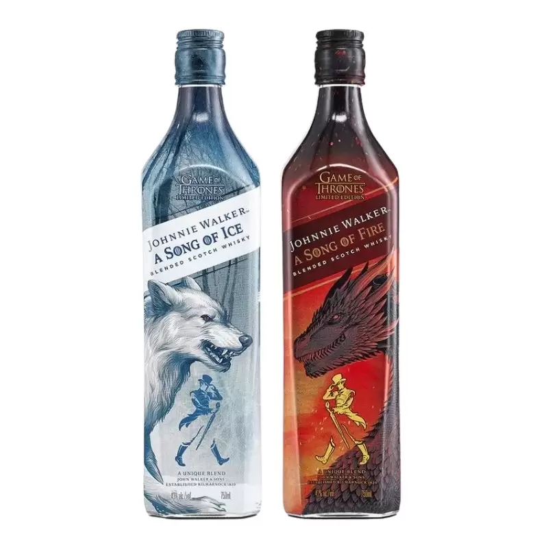 WHISKY JOHNNIE WALKER GAME OF THRONES A SONG OF FIRE & ICE 700 ml. 1 WHISKY JOHNNIE WALKER GAME OF THRONES