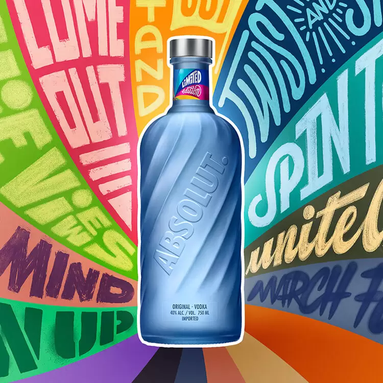 Vodka Absolut Movement 750 ml. 2 VODKA ABSOLUT MOVEMENT 750 ml.