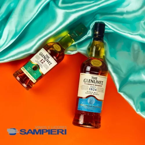 Whisky The Glenlivet Founders 750 ml. + Glenlivet 12 Años 375 ml. 4 Whisky The Glenlivet Founders 750 ml. + Glenlivet 12 Años 375 ml.