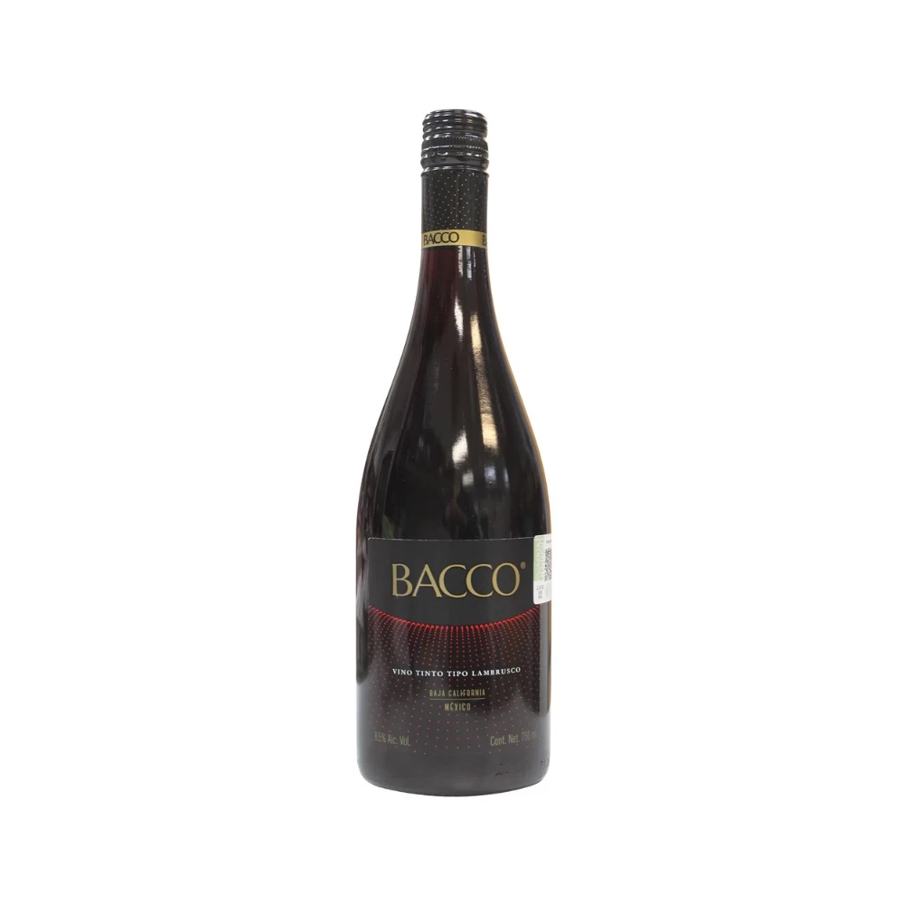 Vino Tinto Bacco Lambrusco 750 ml. 1 Vino Tinto Bacco Lambrusco 750 ml.