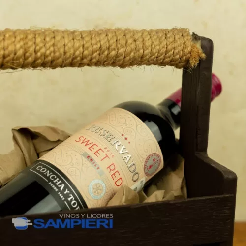 Vino Tinto Concha Y Toro Reservado Dulce 750 ml. 3 Vino Tinto Concha Y Toro Sweet Red 750 ml.
