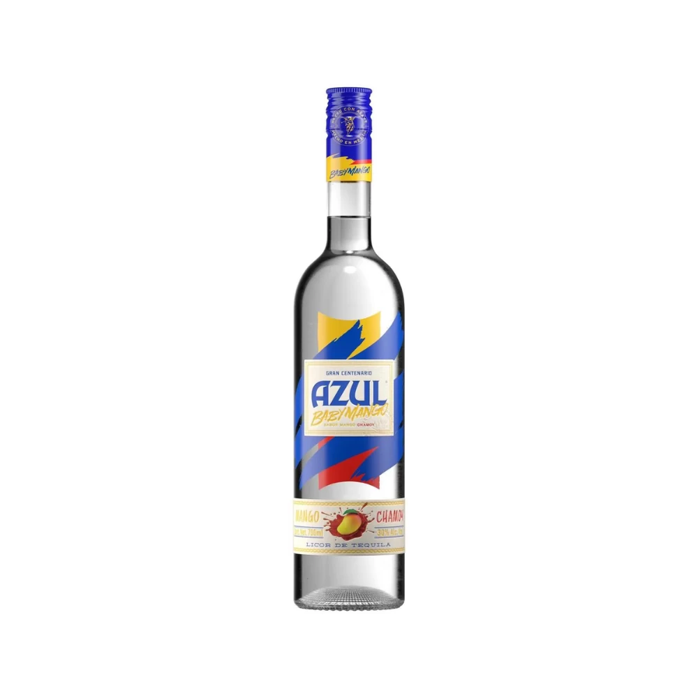 Licor De Tequila Centenario Azul Baby Mango 700 ml. 1 Licor De Tequila Centenario Azul Baby Mango 700 ml.