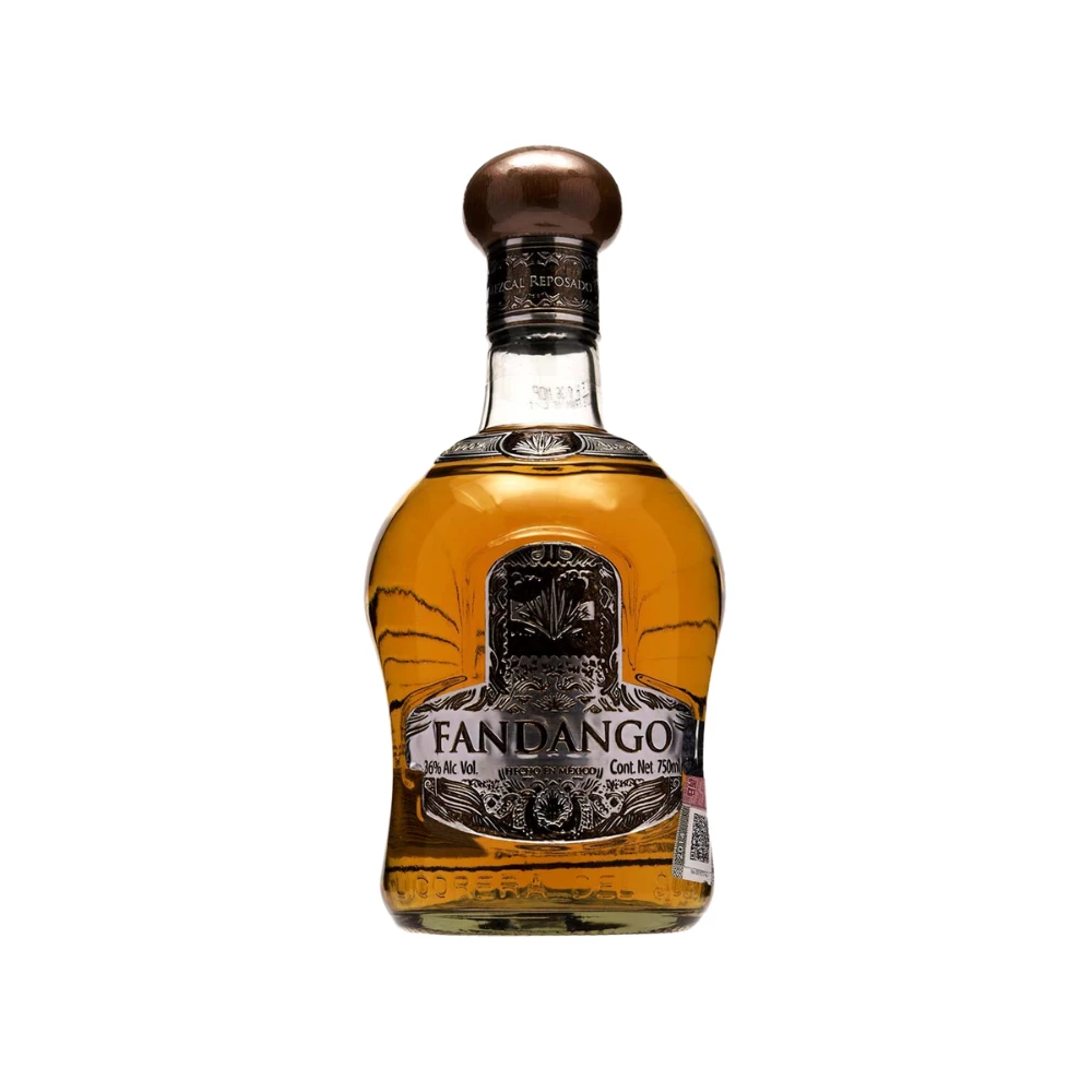 Mezcal Fandango Reposado 750 ml. 1 Mezcal Fandango Reposado 750 ml.