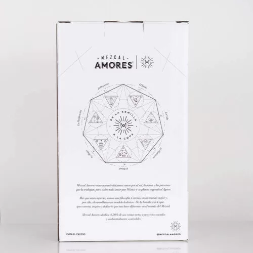 Mezcal Amores Espadin Joven 750 ml. + Cupreata 750 ml. 6 MEZCAL AMORES ESPADIN JOVEN 750 ml. + CUPREATA 750 ml.