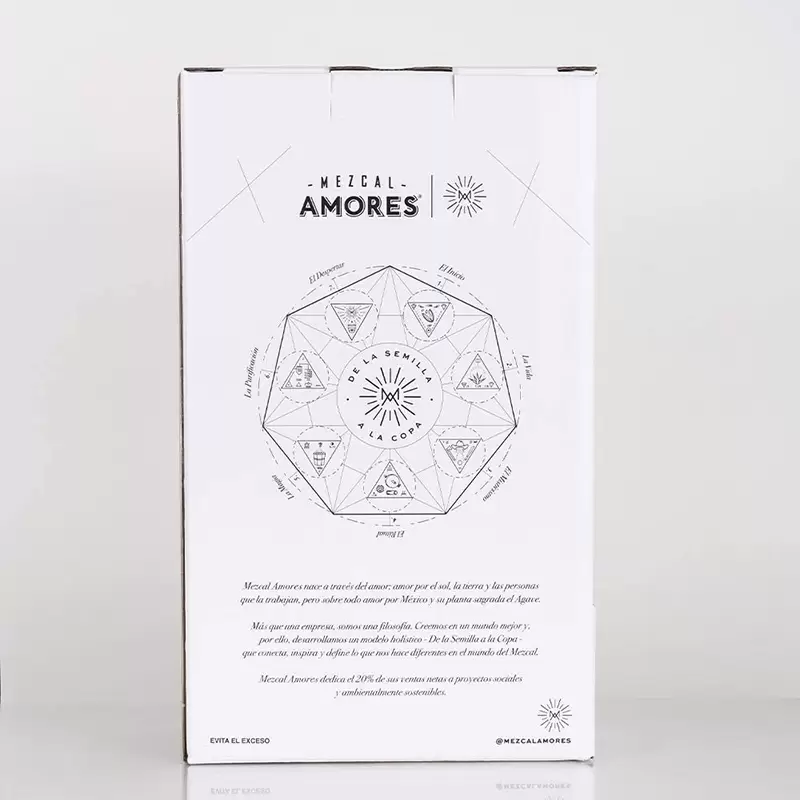 Mezcal Amores Espadin Joven 750 ml. + Cupreata 750 ml. 3 MEZCAL AMORES ESPADIN JOVEN 750 ml. + CUPREATA 750 ml.