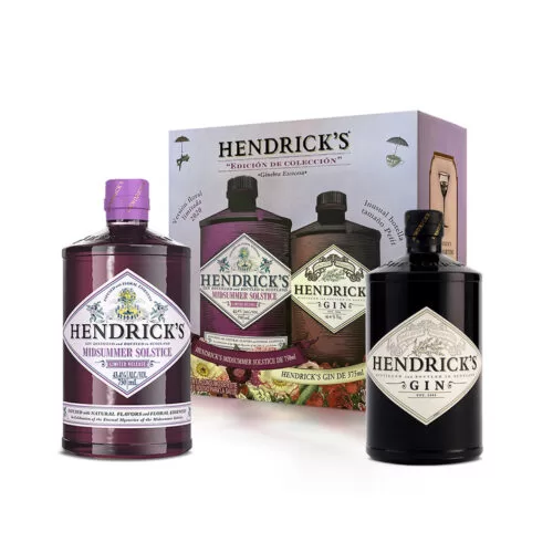 Ginebra Hendricks Midsummer Solstice 750 ml. + Hendricks 375 ml. 3 Ginebra Hendricks Midsummer Solstice 750 ml. + Hendricks 375 ml.