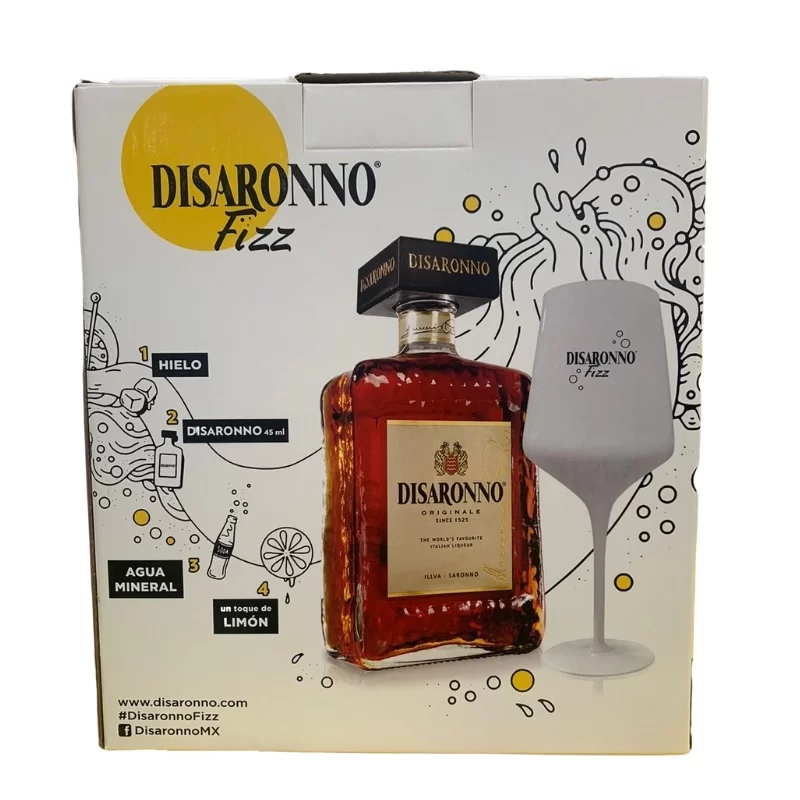 Licor Amaretto Disaronno 700 ml. + Copa 1 Licor Amaretto Disaronno 700 ml. + Copa