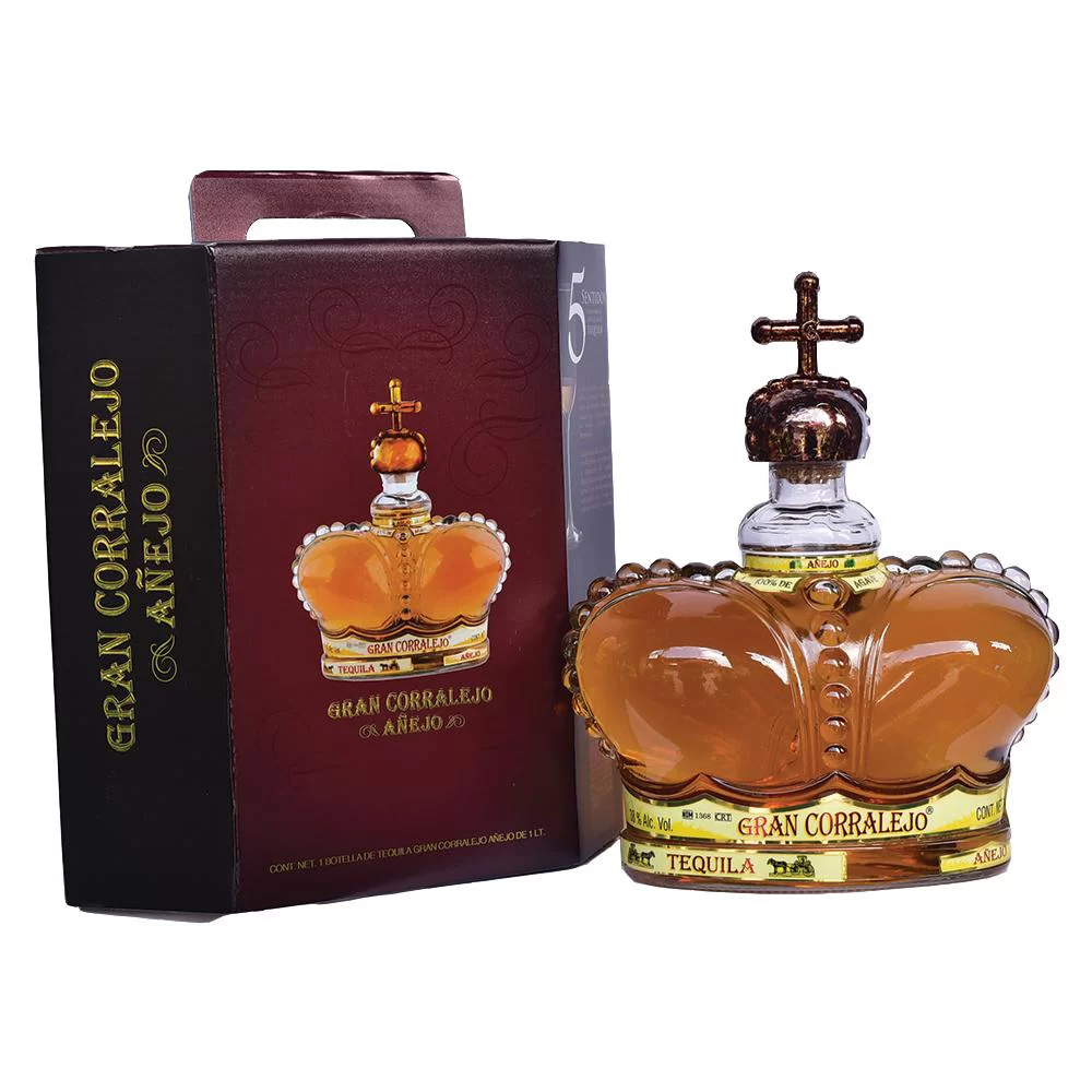 Tequila Gran Corralejo Añejo 1000 ml. 1 Tequila Gran Corralejo Añejo 1000 ml.