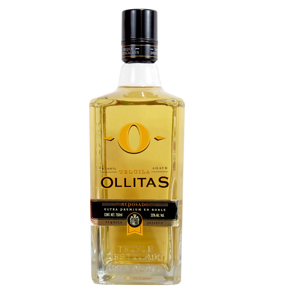 Tequila Ollitas Reposado 750 ml. 1 Tequila Ollitas Reposado 750 ml.