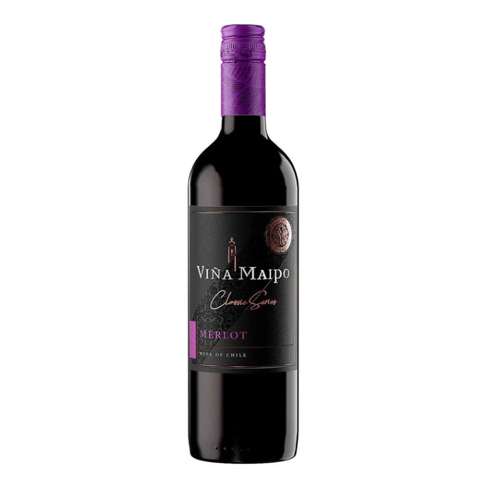 Vino Tinto Viña Maipo Merlot 750 ml. 1 Vino Tinto Viña Maipo Merlot 750 ml.