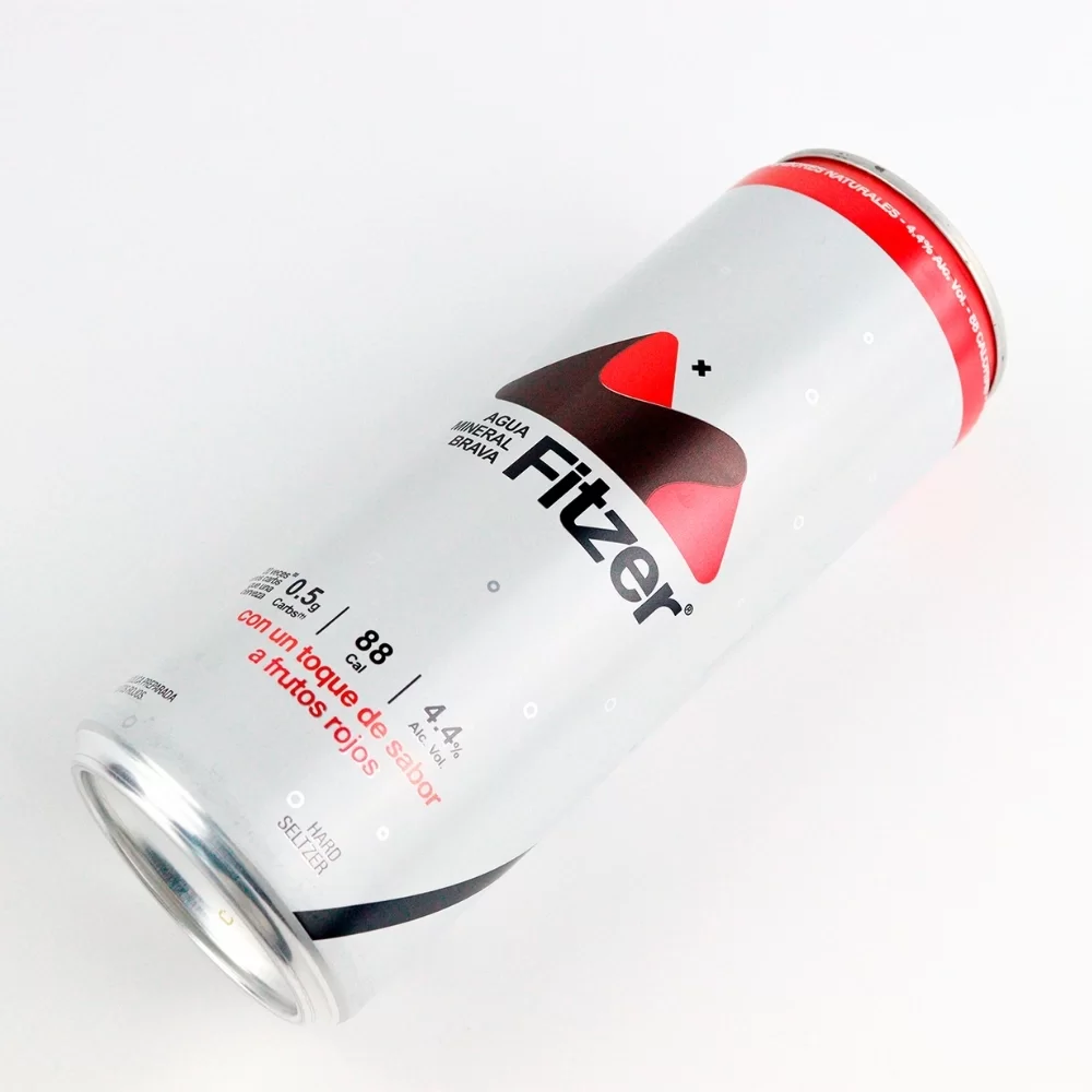 Fitzer Hard Seltzer Frutos Rojos 355 ml. 3 Fitzer Hard Seltzer Frutos Rojos 355 ml.