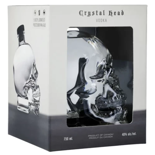Vodka Crystal Head 750 ml. 4 Vodka Crystal Head 750 ml.