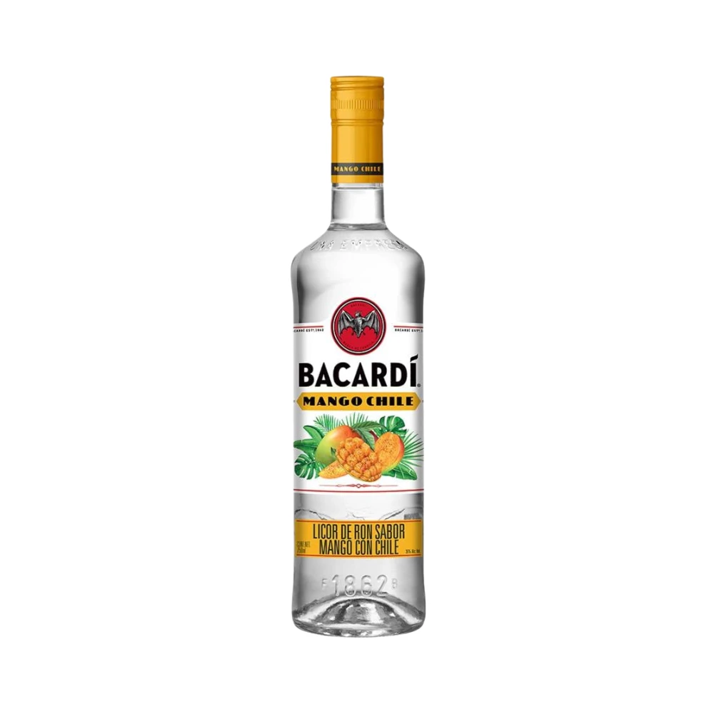 Licor de Ron Bacardi Mango Chile 700 ml. 1 Licor de Ron Bacardi Mango Chile 700 ml.