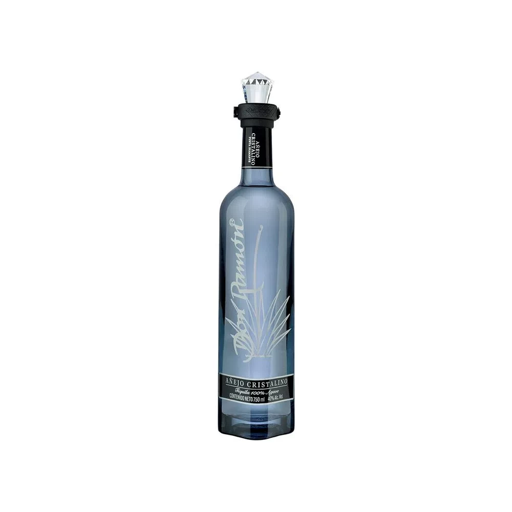 Tequila Don Ramon Añejo Cristalino Punta Diamante 750 ml. 1 Tequila Don Ramon Añejo Cristalino Punta Diamante 750 ml.