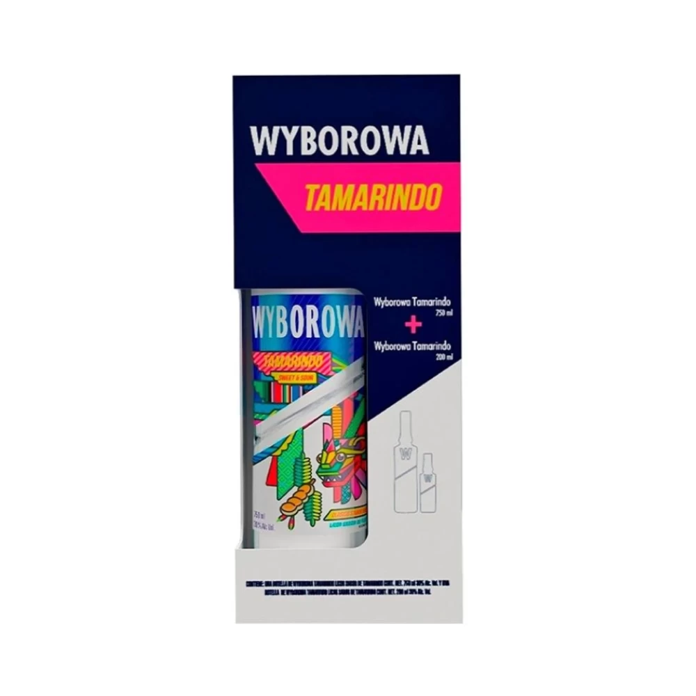 Licor de Vodka Wyborowa Tamarindo 700 ml. + 200 ml. 1 Licor de Vodka Wyborowa Tamarindo 700 ml. + 200 ml.