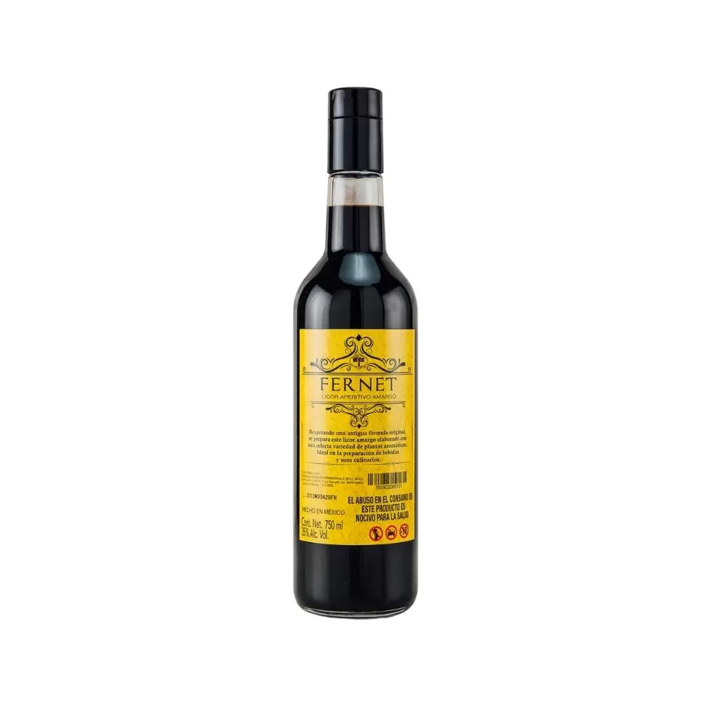 Licor Wind 4 Fernet 750 ml. 1 Licor Wind 4 Fernet 750 ml.