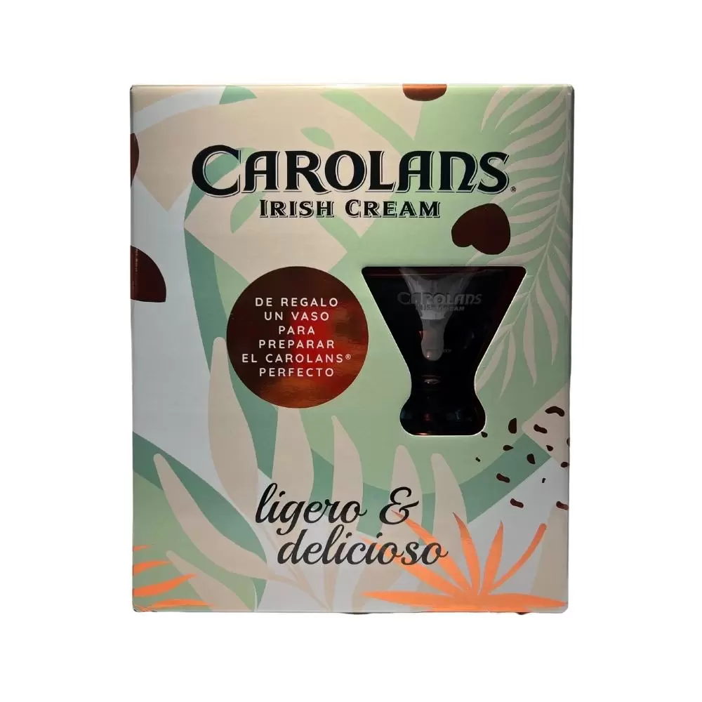 Crema Irlandesa Carolans 700 ml. + Vaso 1 Crema Irlandesa Carolans 700 ml. + Vaso