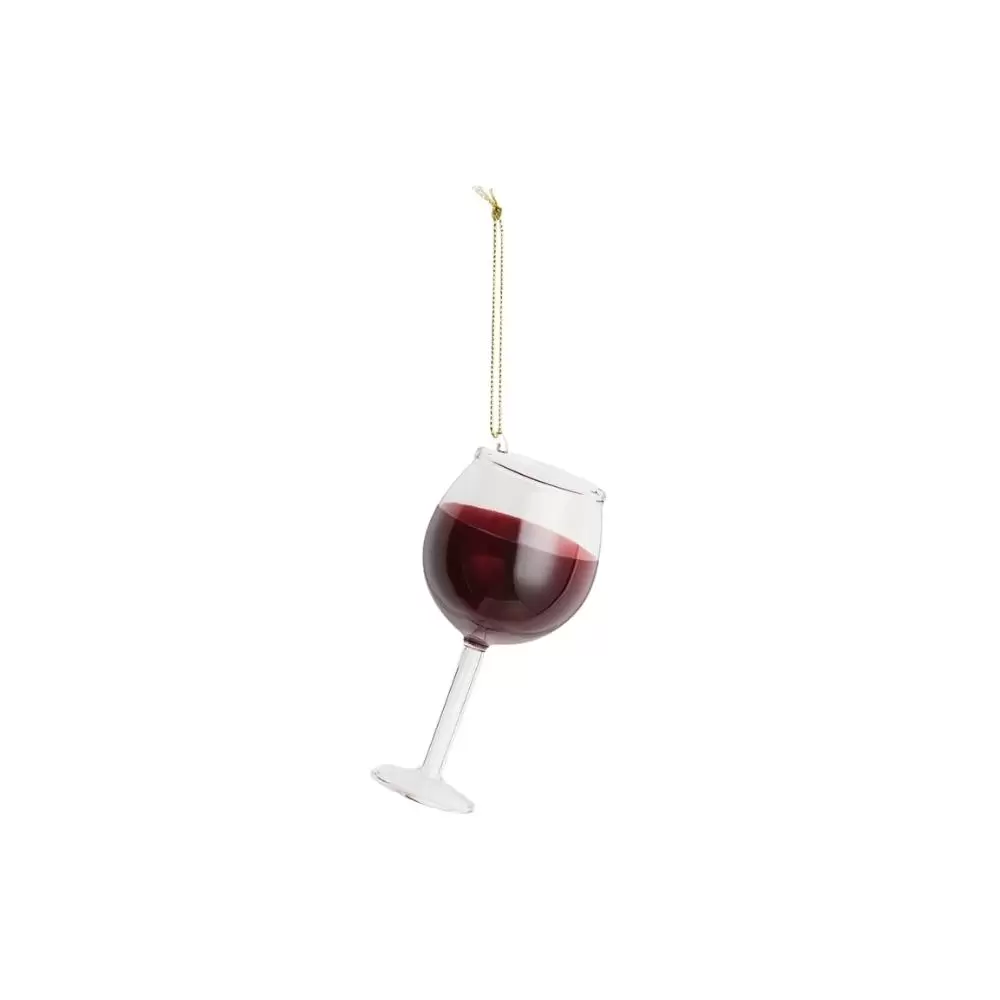 Esfera Navideña Copa de Vino 1 Esfera Navideña Copa de Vino
