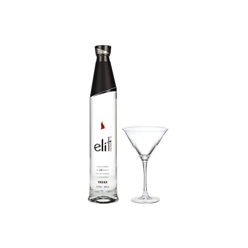 Vodka Stolichnaya Elit 700 ml. + Copa 1 Vodka Stolichnaya Elit 700 ml. + Copa
