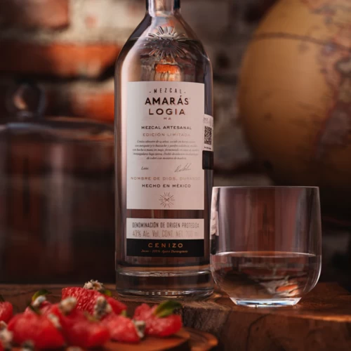 Mezcal Amaras Logia Cenizo 700 ml. 5 Mezcal Amarás Logia Cenizo 700 ml.