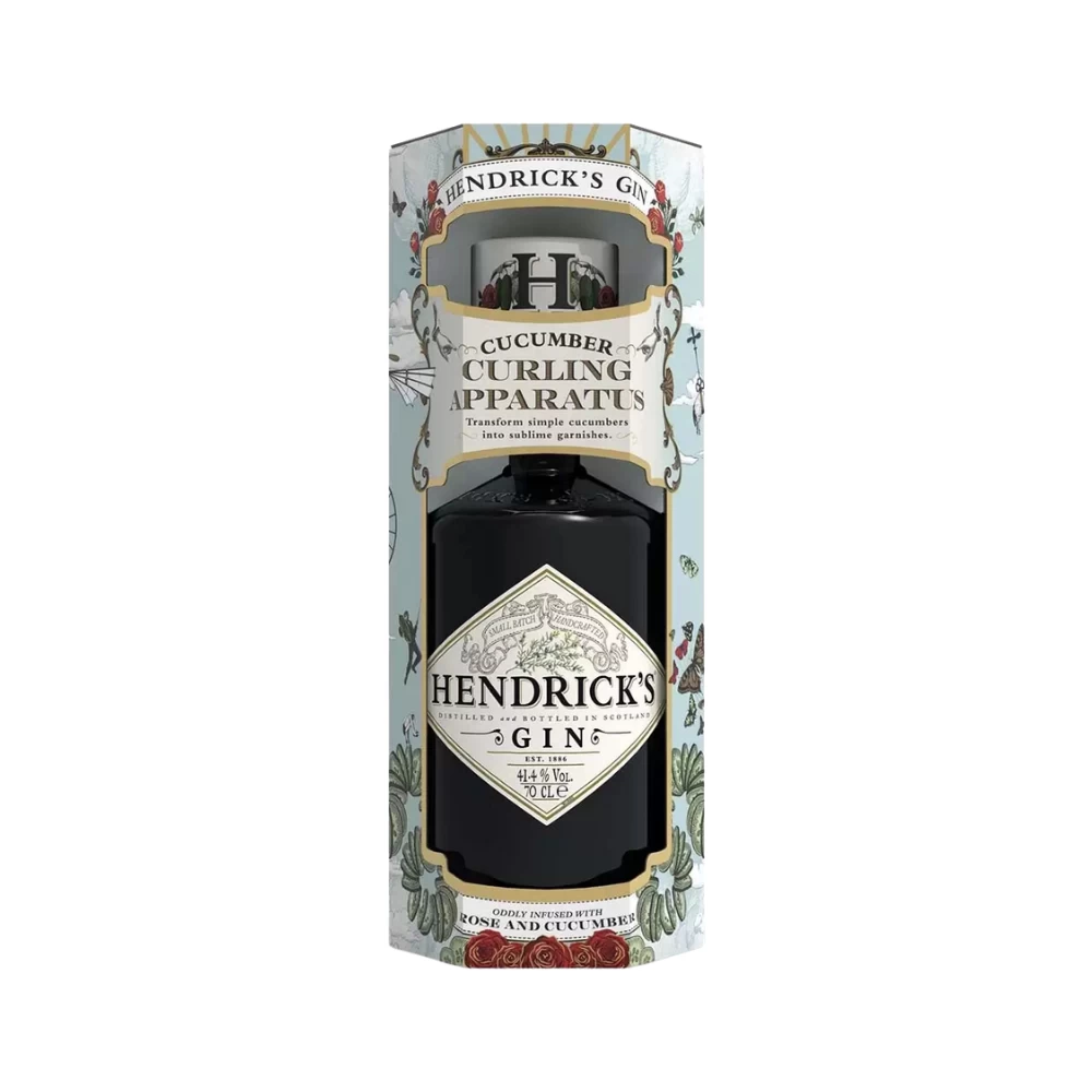 Ginebra Hendricks 750 ml. + Cortador 1 Ginebra Hendricks 750 ml. + Cortador