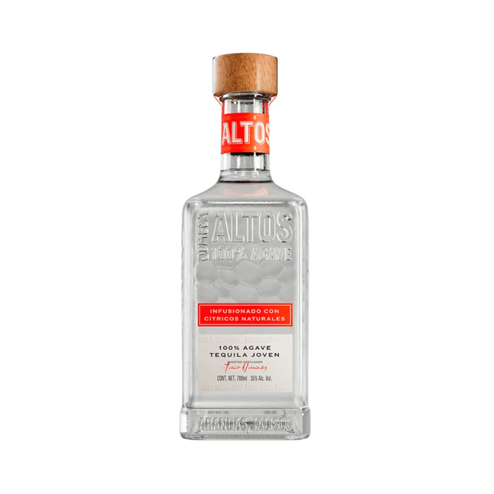 Tequila Altos Infusionado Citricos 700 ml. 1 Tequila Altos Infusionado Citricos 700 ml.