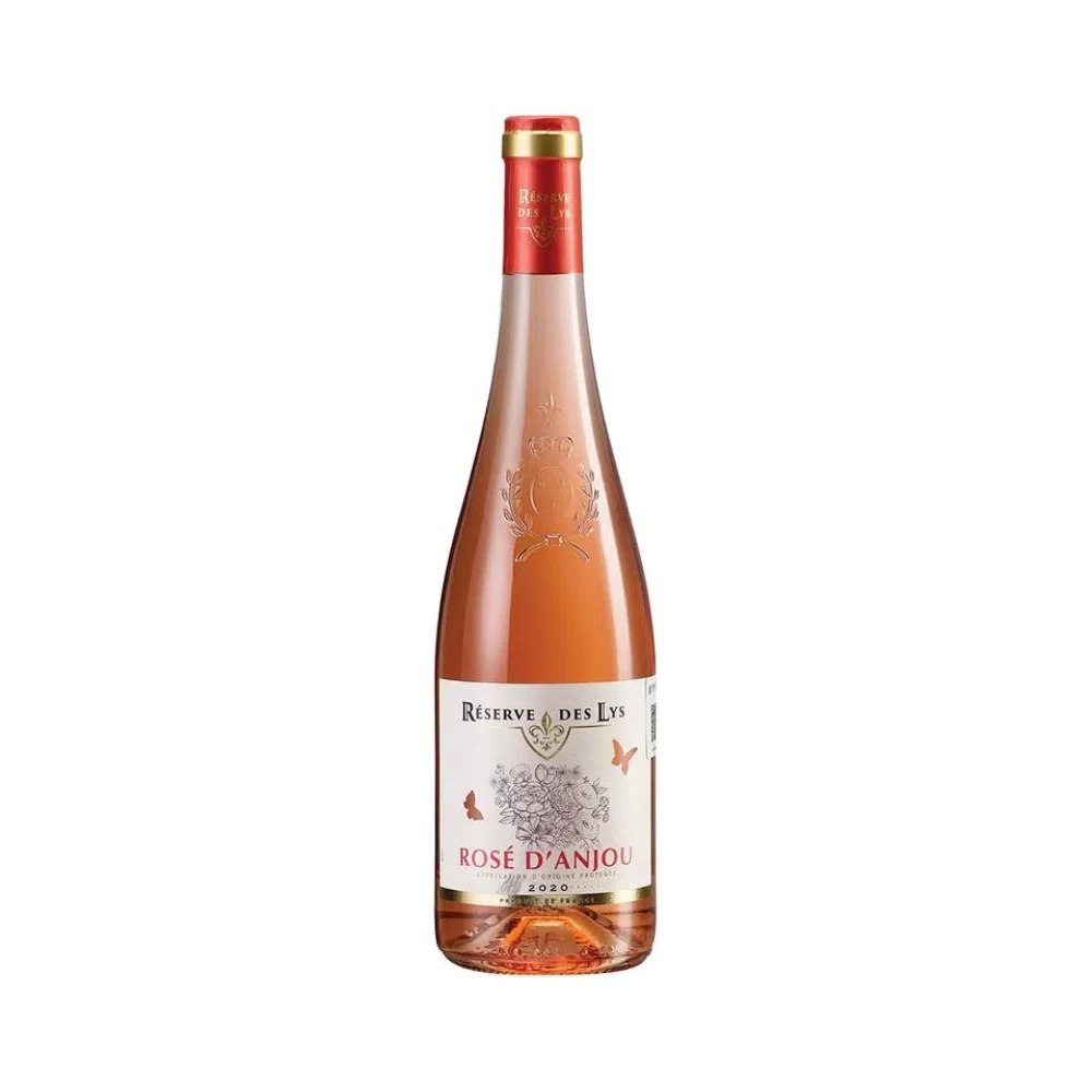 Vino Rosado Reserve Des Lys Rose D'Anjou 750 ml. 1 Vino Rosado Reserve Des Lys Rose D'Anjou 750 ml.