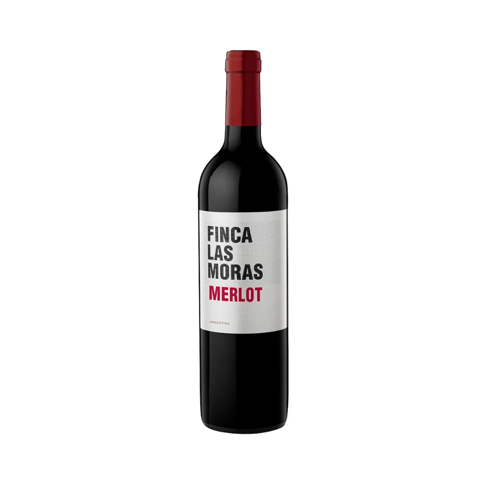 Vino Tinto Finca Las Moras Merlot 750 ml. 1 Vino Tinto Finca Las Moras Merlot 750 ml.
