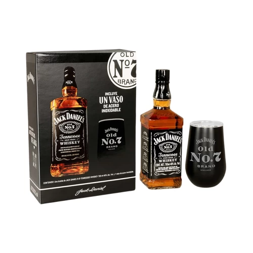 Sampieri 7 Whiskey Jack Daniels 700 ml. + Vaso