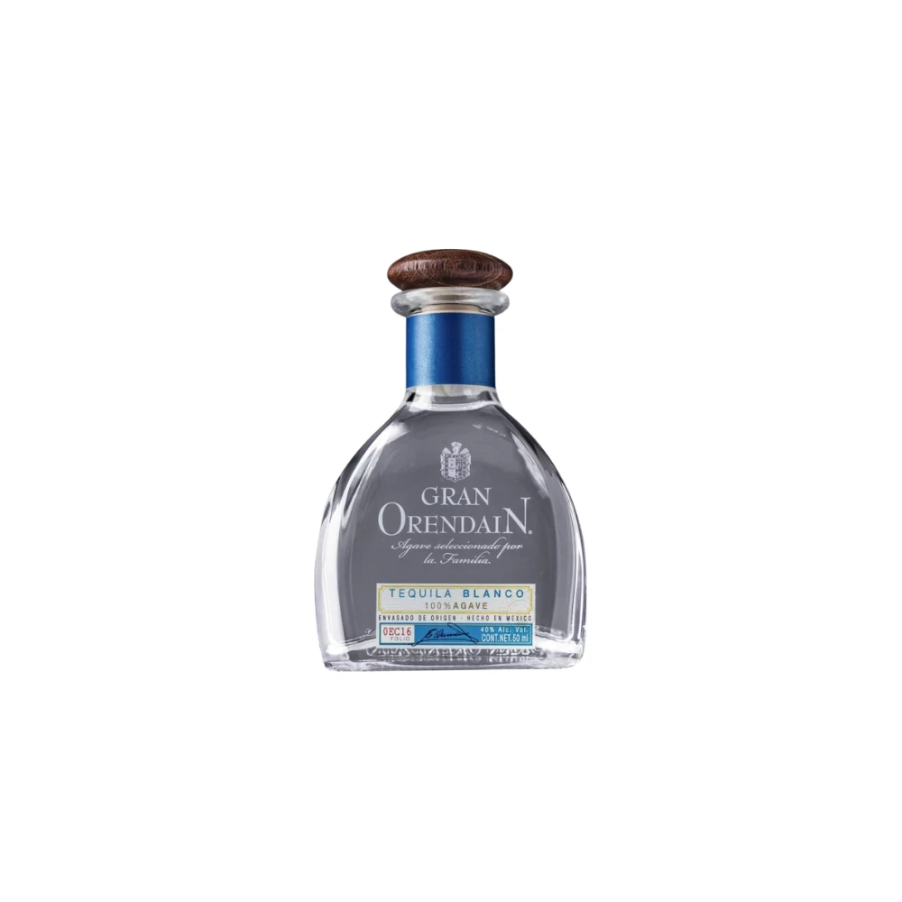 Tequila Gran Orendain Blanco 50 ml. 1 Tequila Gran Orendain Blanco 50 ml.