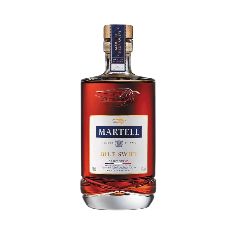 Cognac Martell Blue Swift 700 ml. 1 Cognac Martell Blue Swift 700 ml