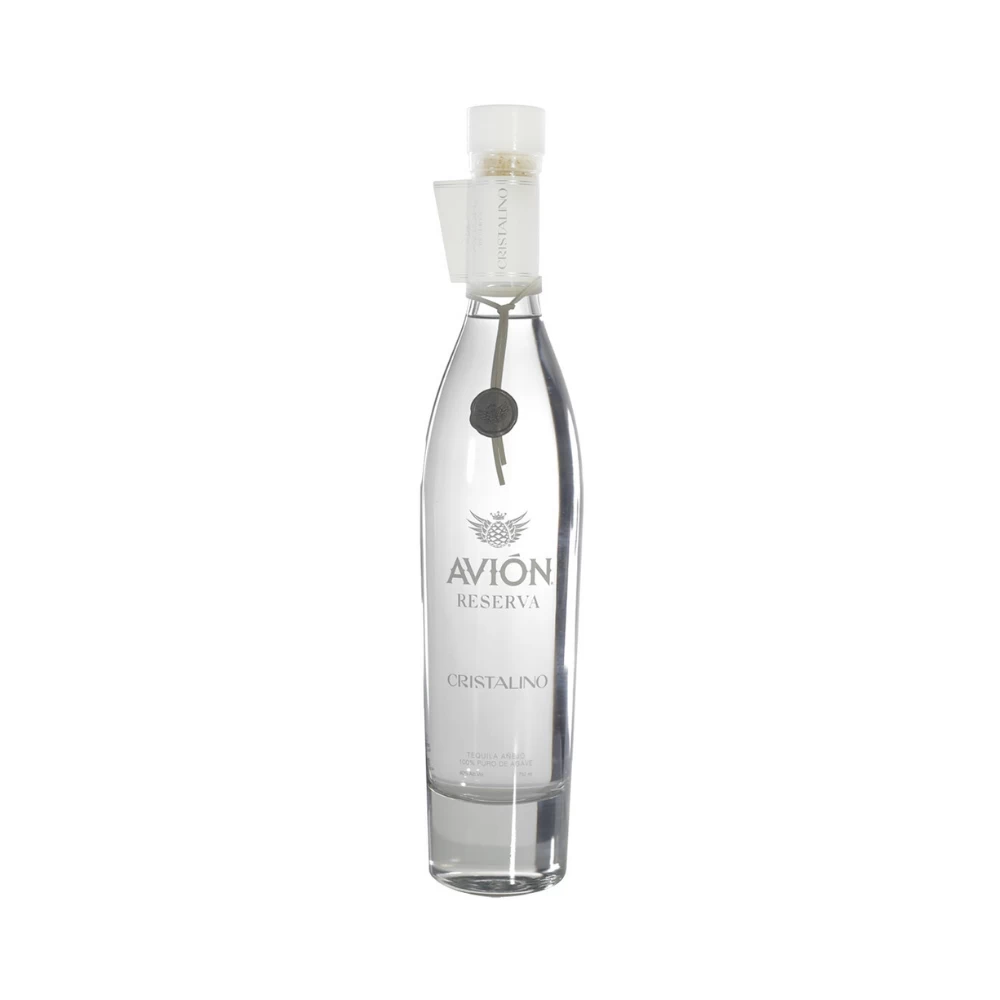 Tequila Avion Cristalino 750 ml. 1 Tequila Avion Cristalino 750 ml.