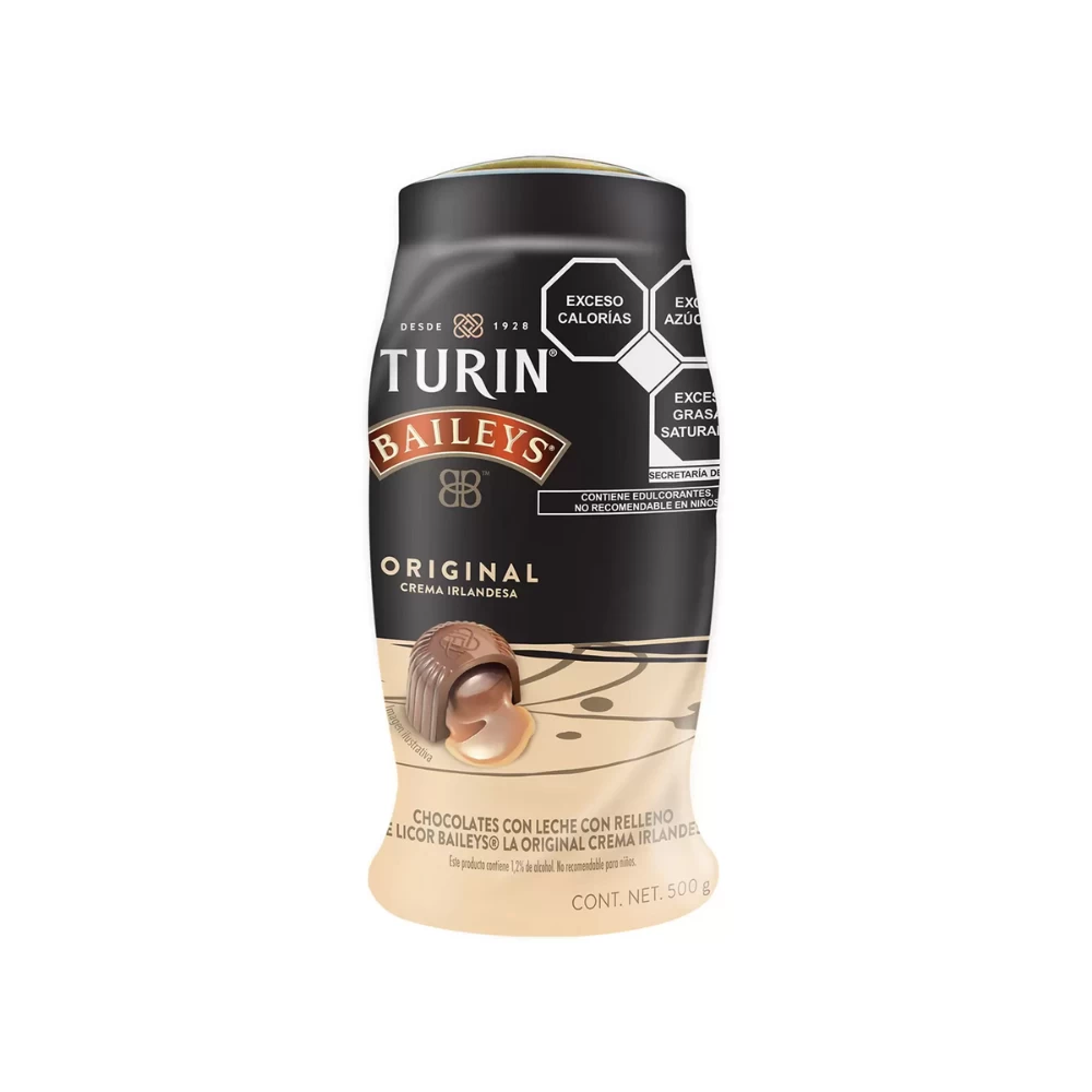 Chocolates Turin con Relleno de Licor Baileys 500 gr. 1 Chocolates Turin con Relleno de Licor Baileys 500 gr.
