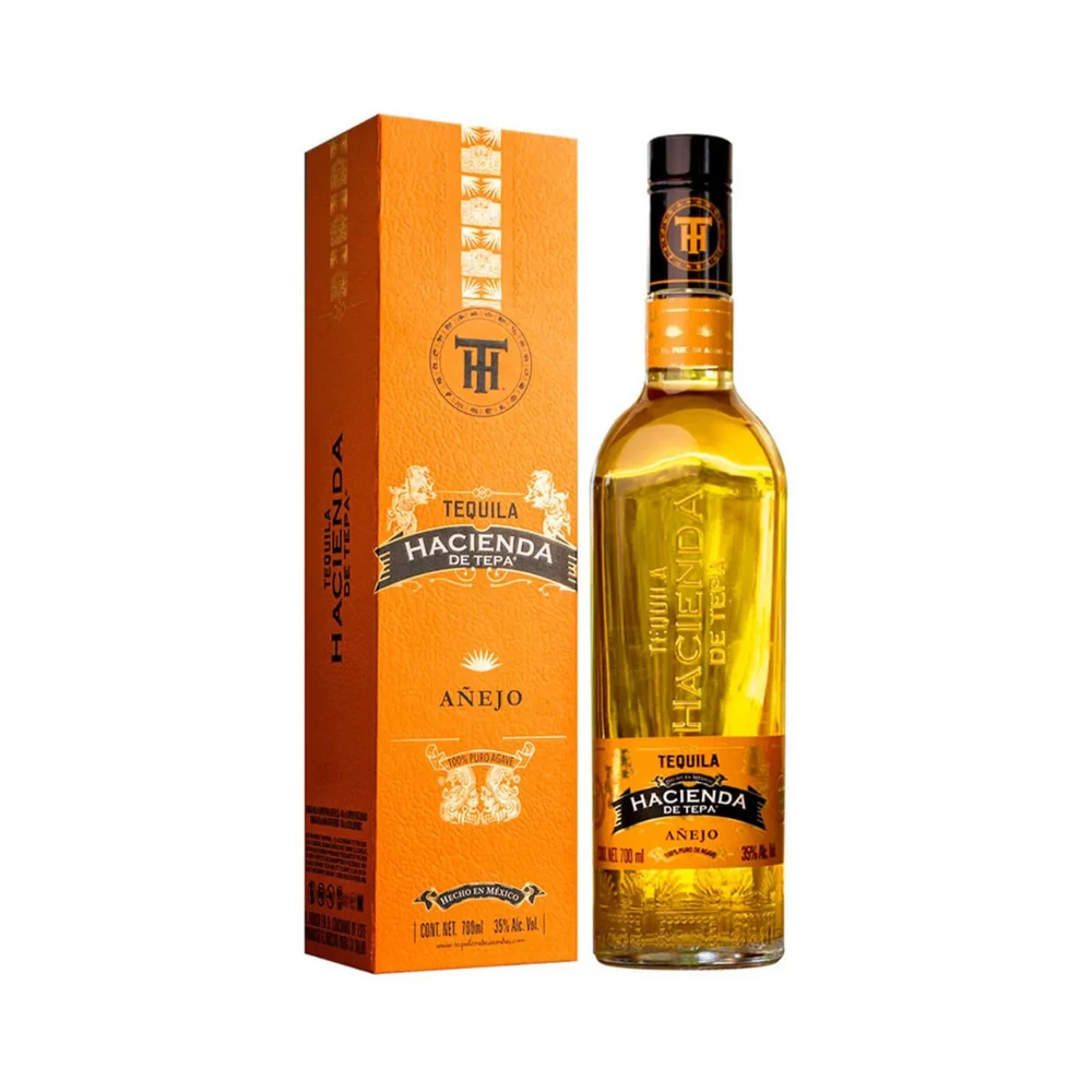 Tequila Hacienda de Tepa Añejo 750 ml. 1 Tequila Hacienda de Tepa Añejo 750 ml.