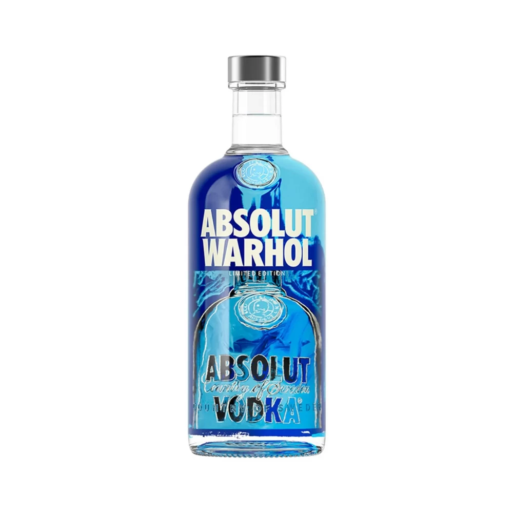 Vodka Absolut Azul Edicion Warhol 750 ml. 1 Vodka Absolut Azul Edicion Warhol 750 ml.